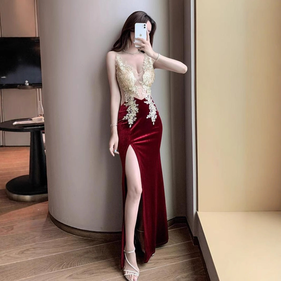 Banquet High Waist Fishtail Host Dress