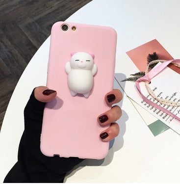 Lovely Cartoon Soft Cat Cases