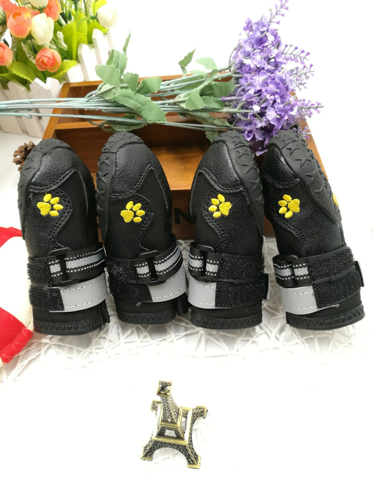 Waterproof PVC sole Pet shoes