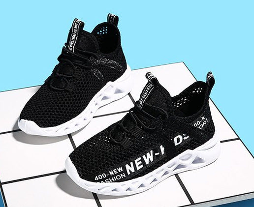 New Mesh Kids Lightweight Children Shoes Casual Breathable Boys & Shoes Girls Non-slip  Sneakers