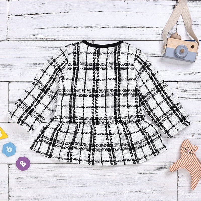 Long-sleeved Two-piece Children's Baby Dresses