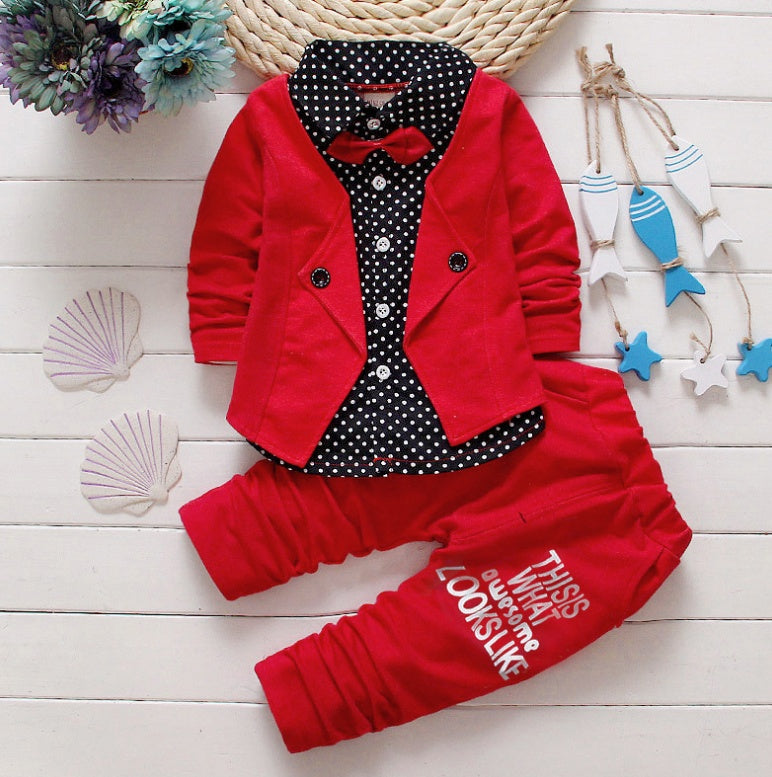 Casual Kids BOW TIE suit