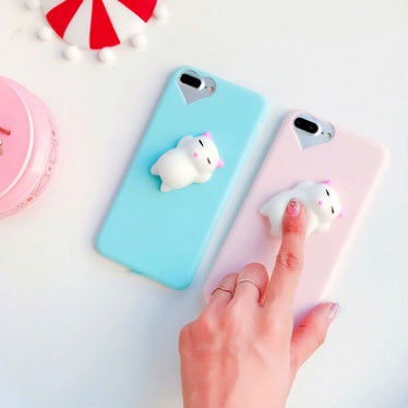 Lovely Cartoon Soft Cat Cases