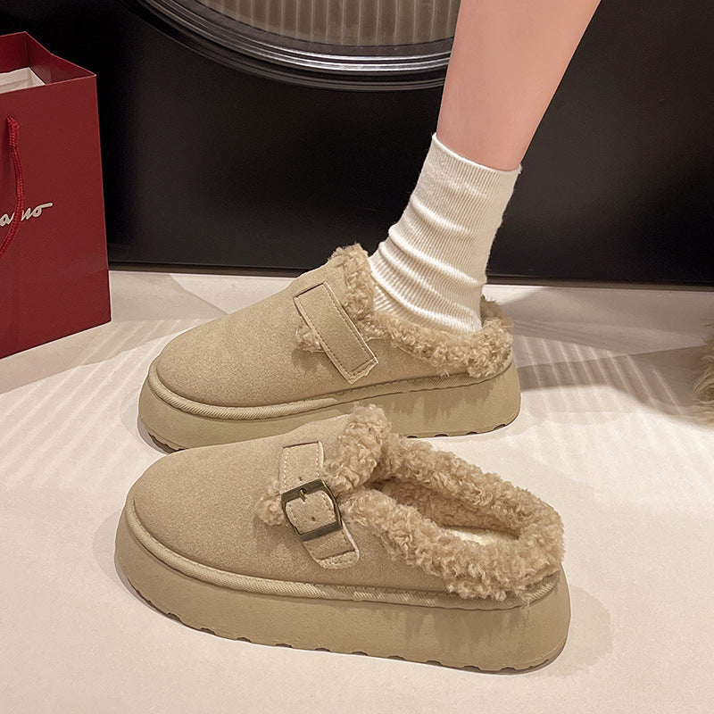 Luxury Plush Bean Shoes