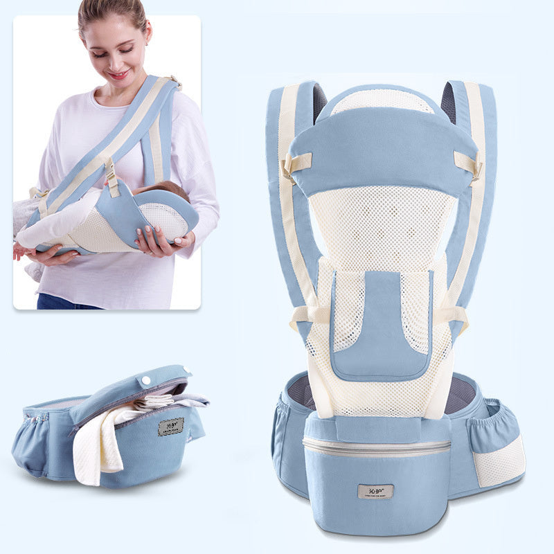 Hipseat Front Facing Ergonomic Kangaroo Baby Carrier 3 In 1