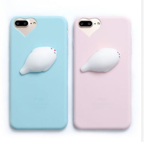 Lovely Cartoon Soft Cat Cases