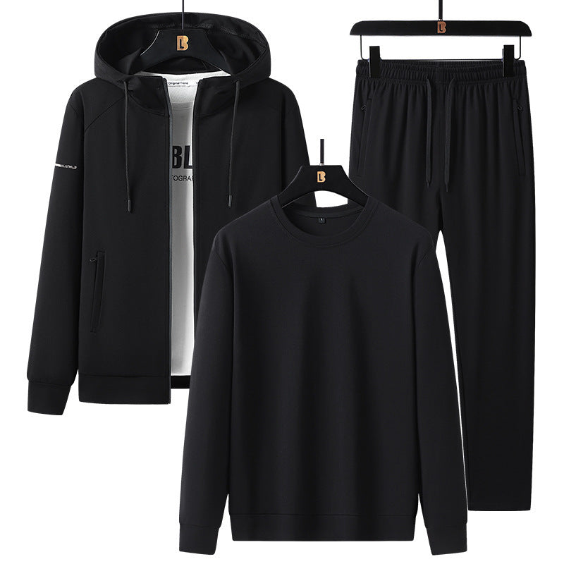 Spring And Autumn Men's 3Pcs sport set