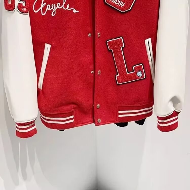 LUCKY Hooded Baseball Jacket Uniform