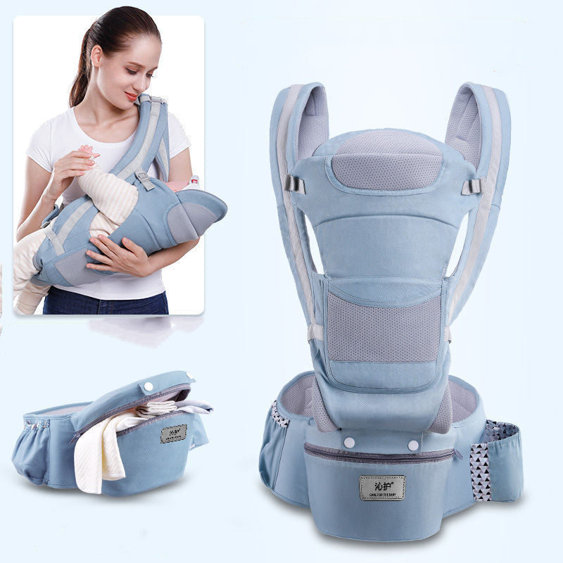 Hipseat Front Facing Ergonomic Kangaroo Baby Carrier 3 In 1