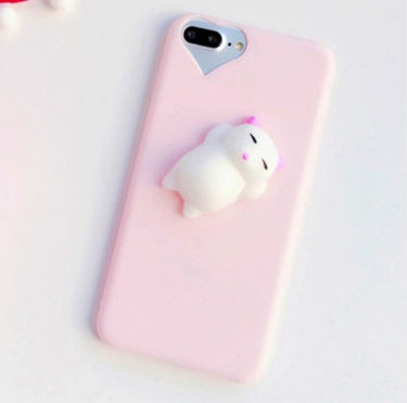 Lovely Cartoon Soft Cat Cases