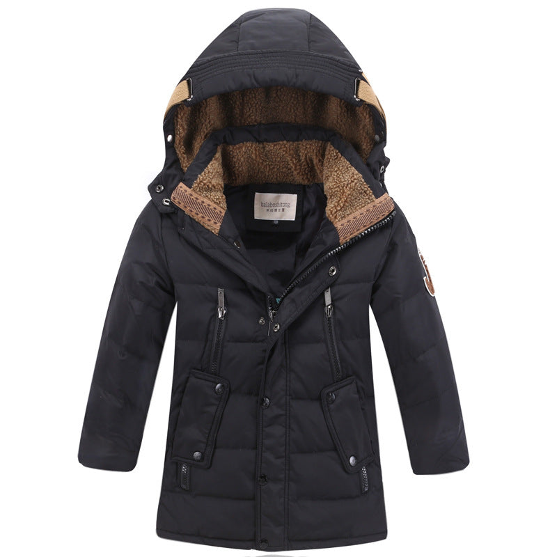 -30 Degree Children's Warm Winter Duck Down Padded Jacket