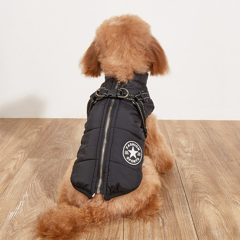 Warm Dog Cotton-padded jacket