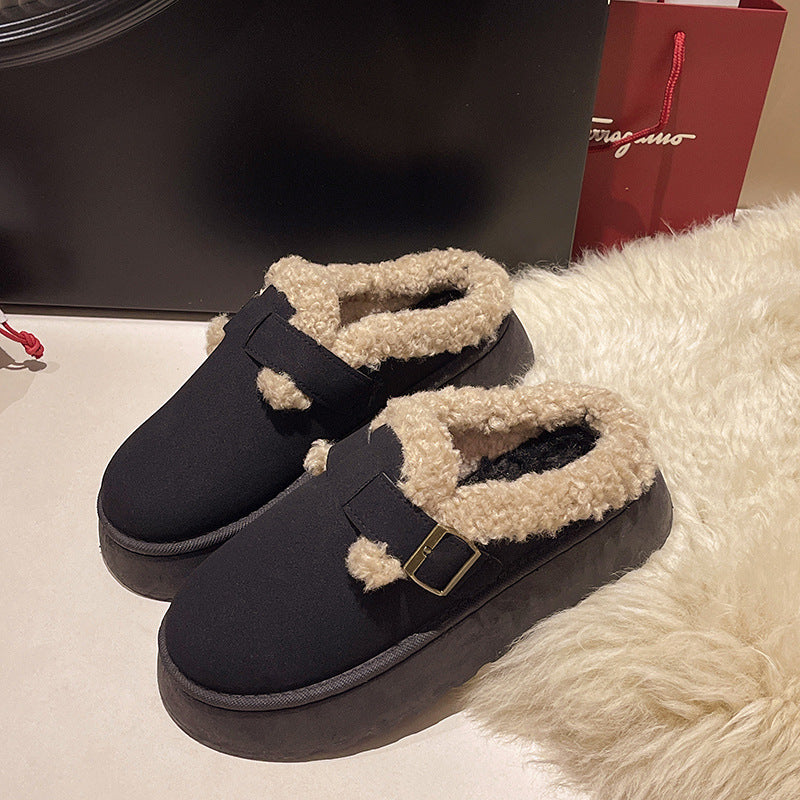 Luxury Plush Bean Shoes