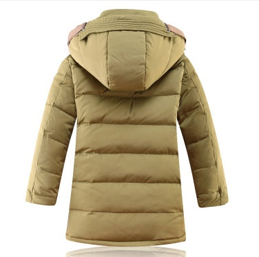 -30 Degree Children's Warm Winter Duck Down Padded Jacket