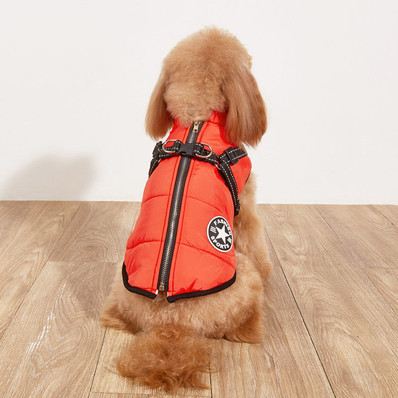 Warm Dog Cotton-padded jacket