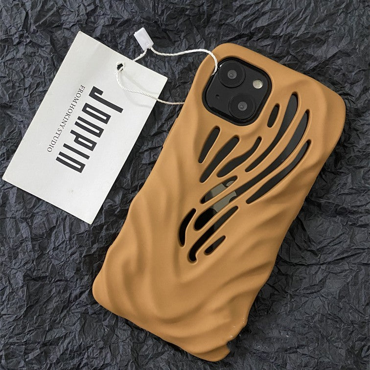 JONPIN Titanium Gray Wind Hollowed Out  Phone Cases