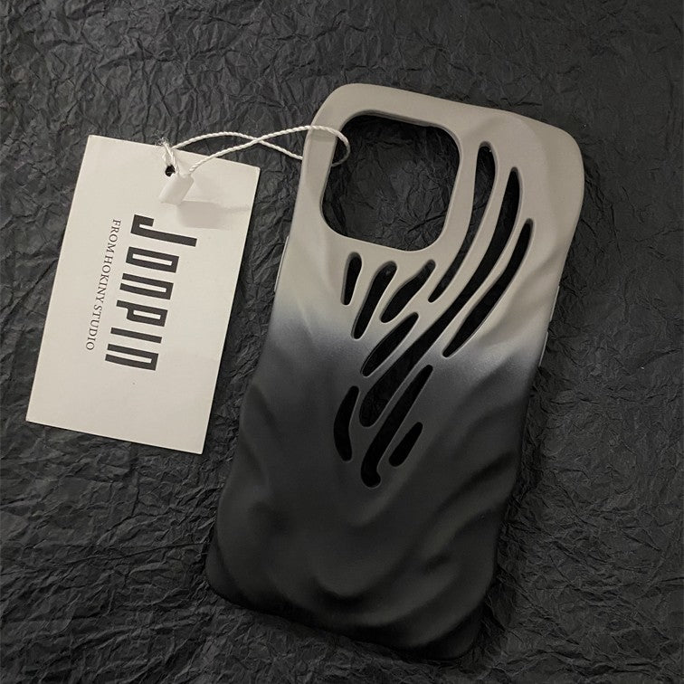 JONPIN Titanium Gray Wind Hollowed Out  Phone Cases