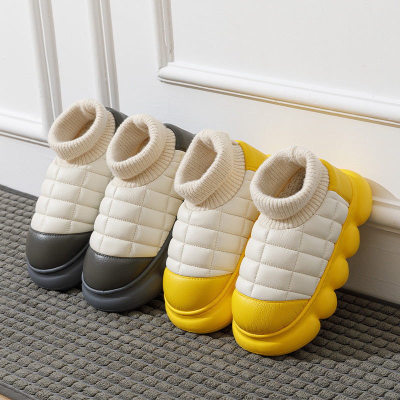 Heel Warmth Cotton Snow Boots