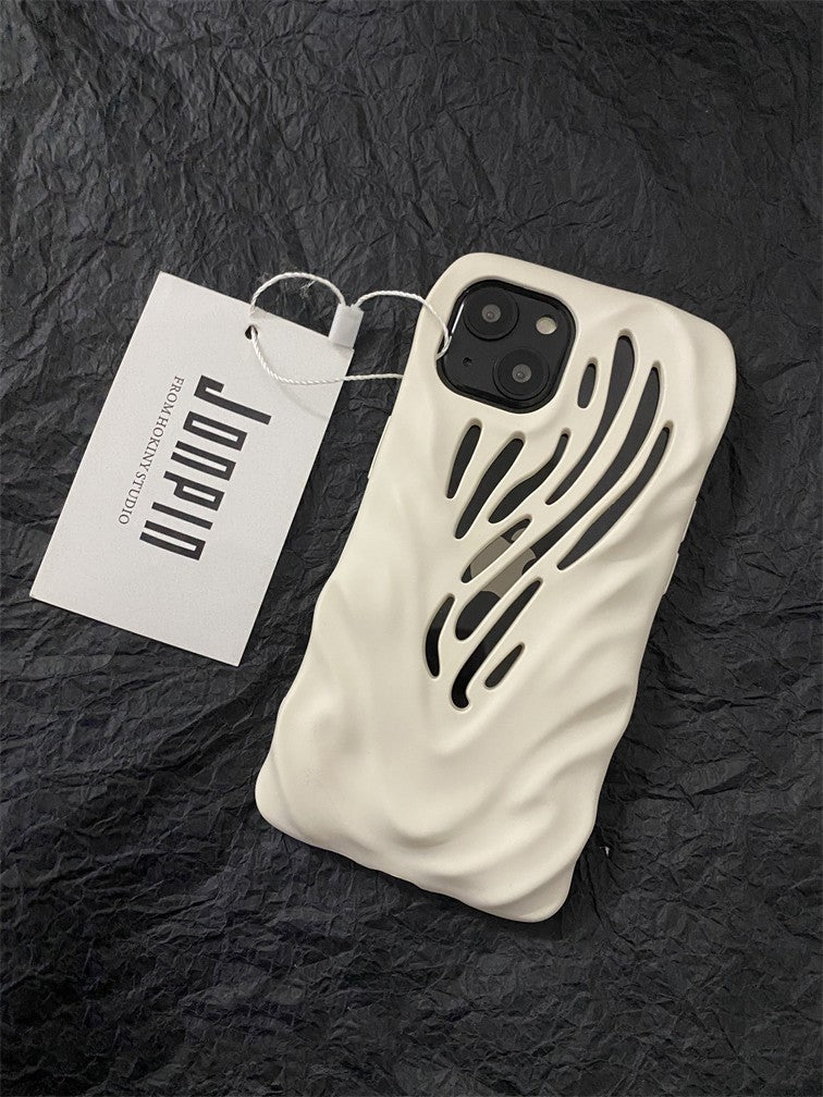 JONPIN Titanium Gray Wind Hollowed Out  Phone Cases