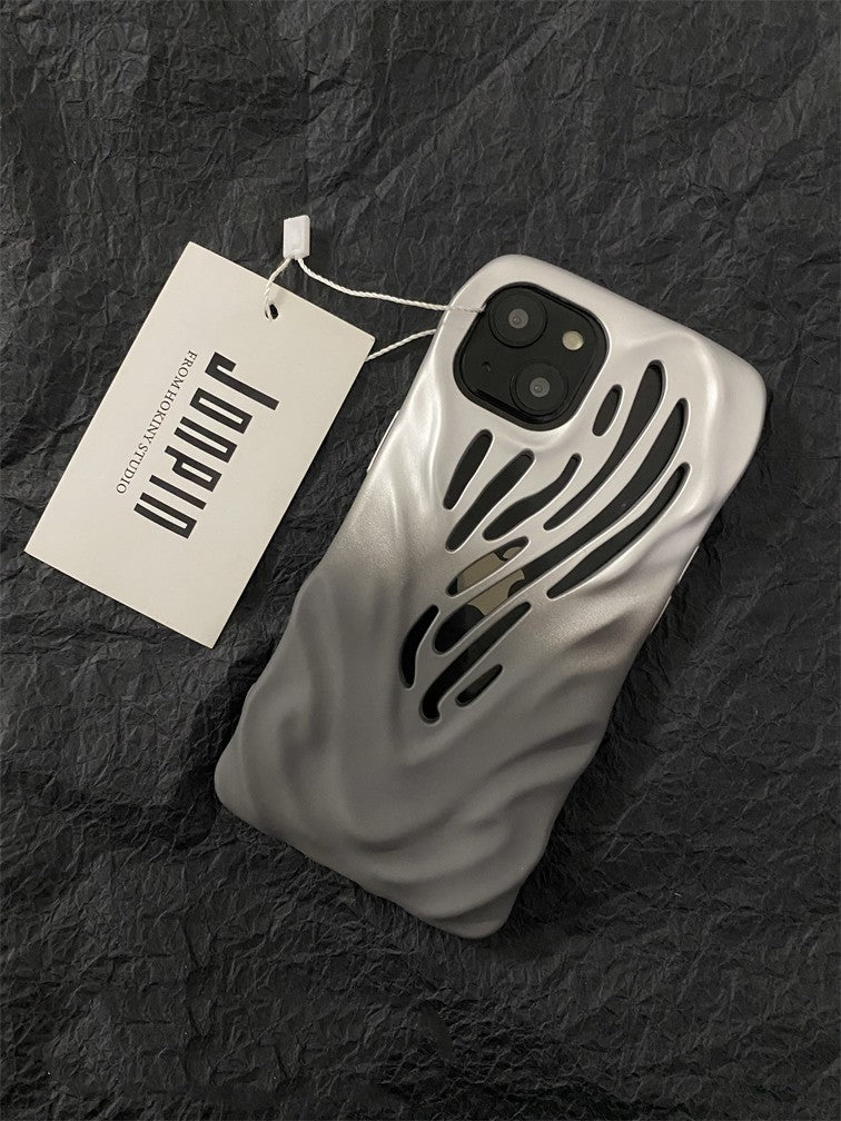 JONPIN Titanium Gray Wind Hollowed Out  Phone Cases