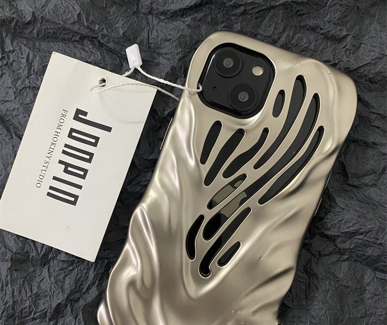 JONPIN Titanium Gray Wind Hollowed Out  Phone Cases