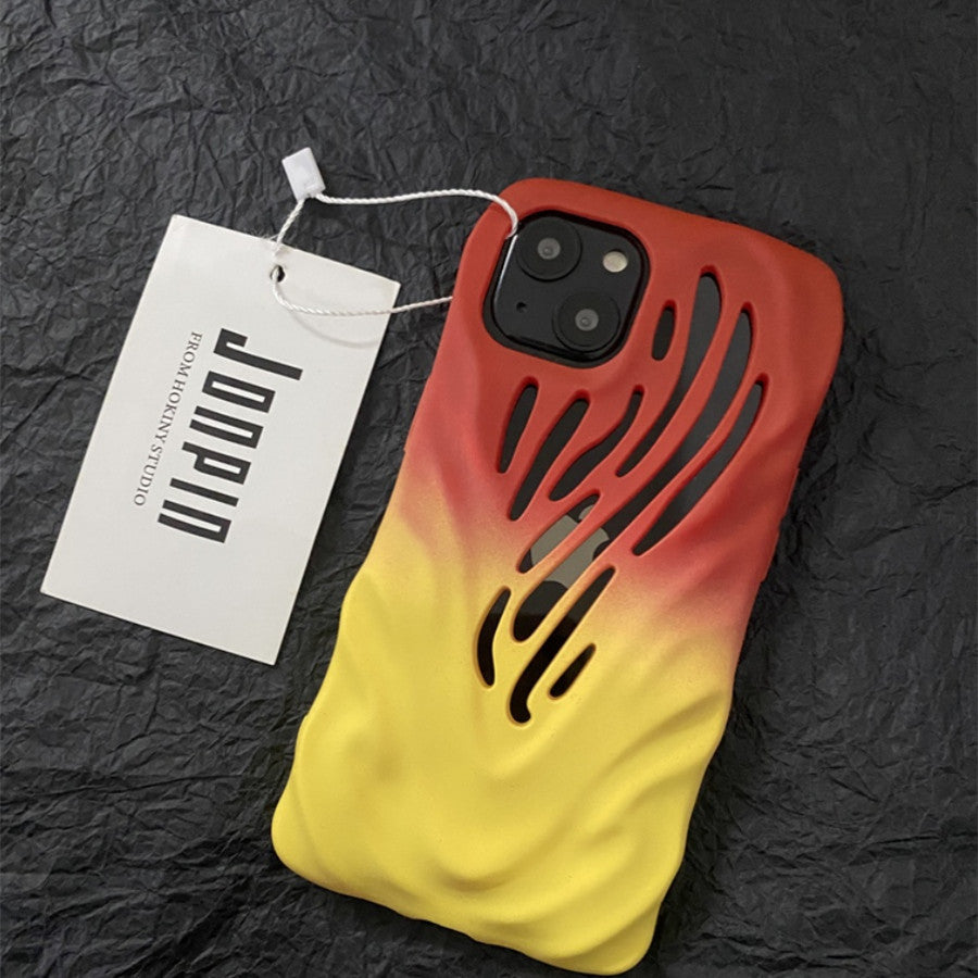 JONPIN Titanium Gray Wind Hollowed Out  Phone Cases