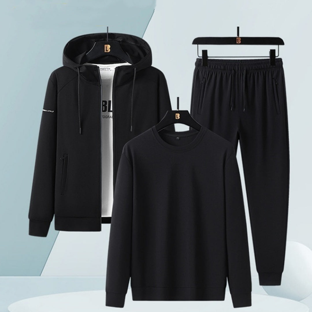 Spring And Autumn Men's 3Pcs sport set