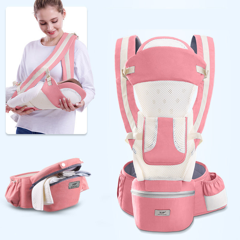 Hipseat Front Facing Ergonomic Kangaroo Baby Carrier 3 In 1