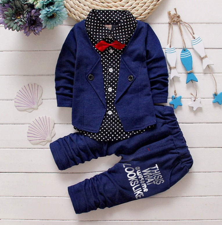 Casual Kids BOW TIE suit