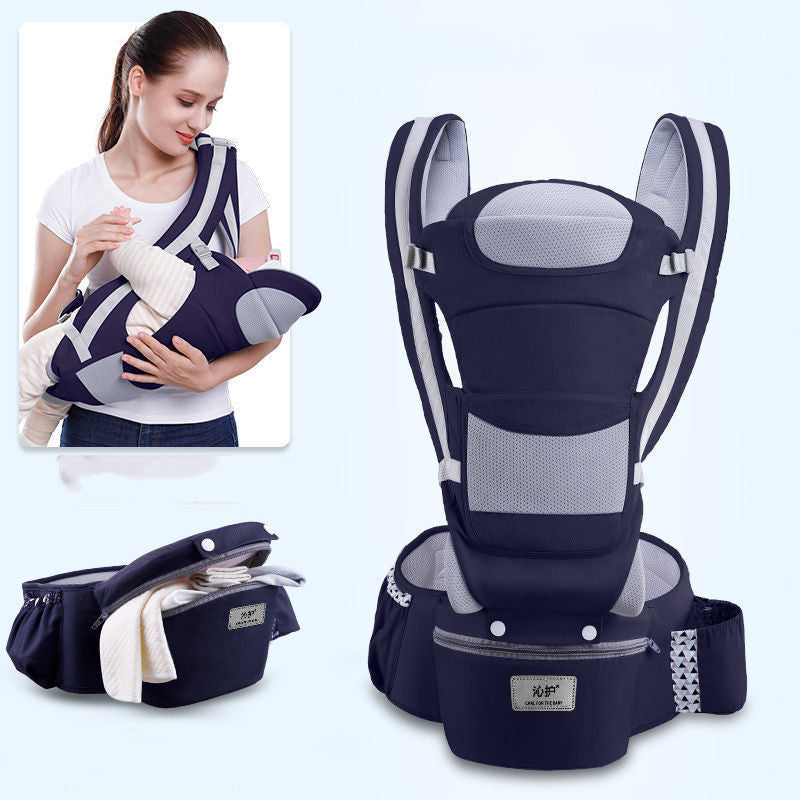 Hipseat Front Facing Ergonomic Kangaroo Baby Carrier 3 In 1