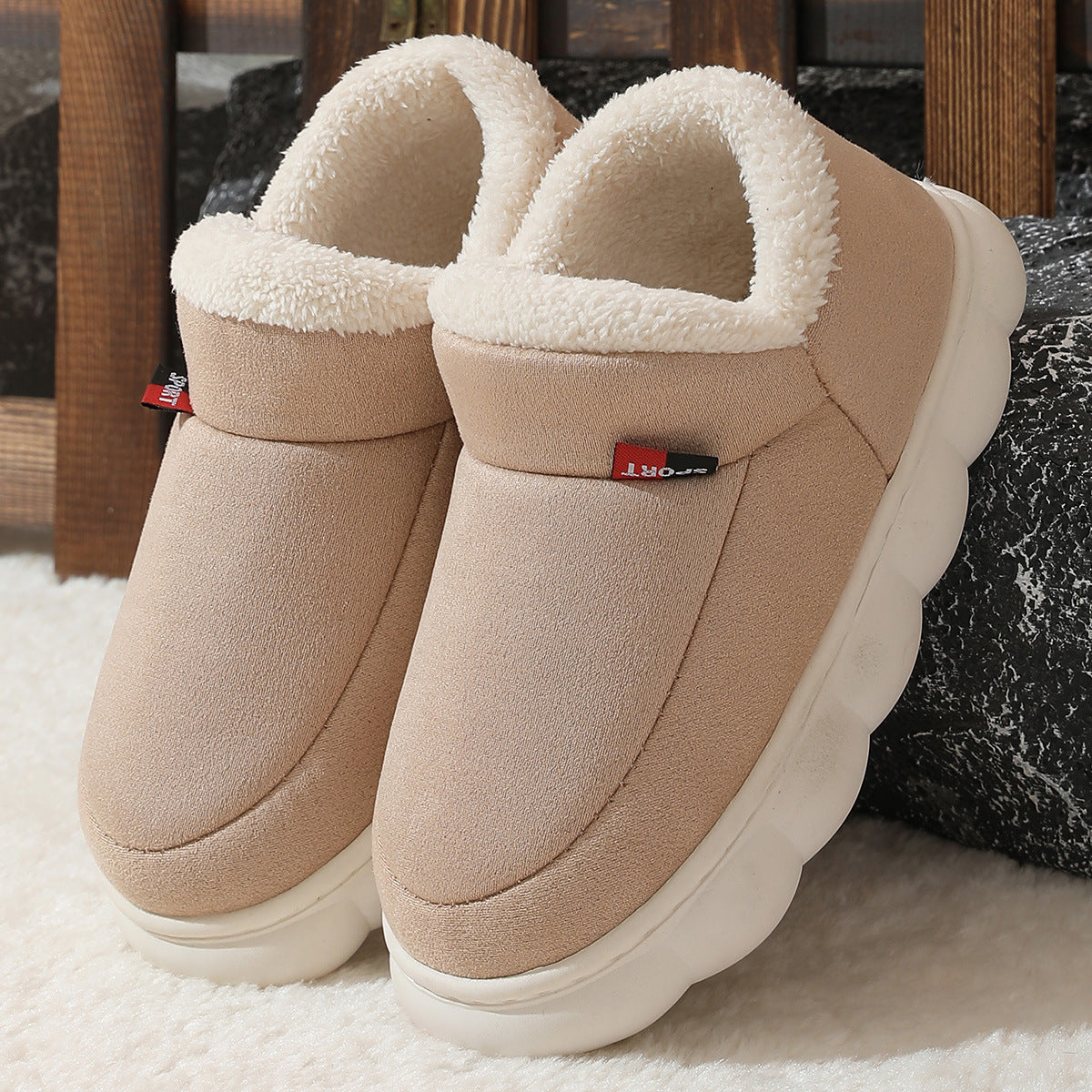 Plush Cotton Shoes