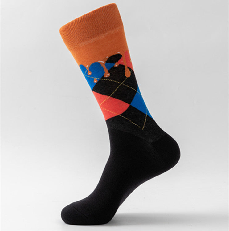 Long Happy Socks Trendy Casual