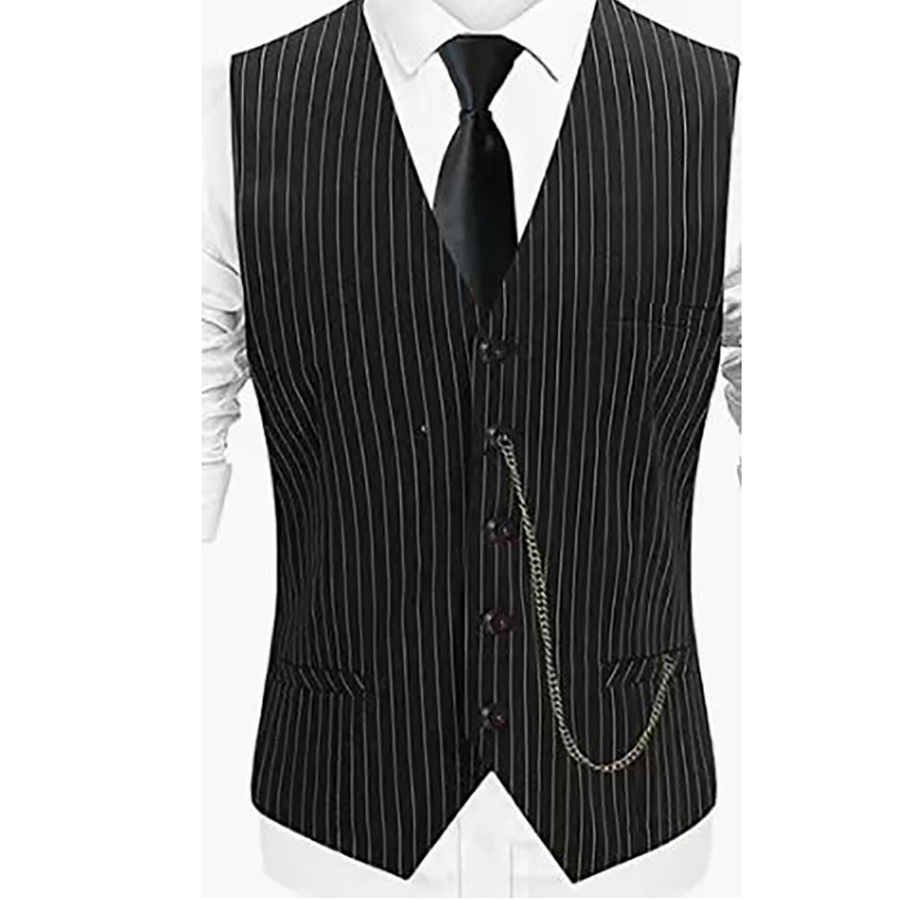 Men's Striped Vest