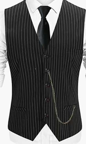 Men's Striped Vest