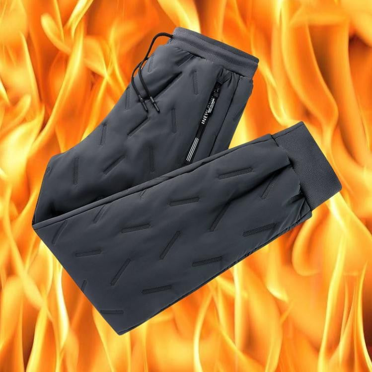 Polyester Fall Winter Men's Cashmere Pants