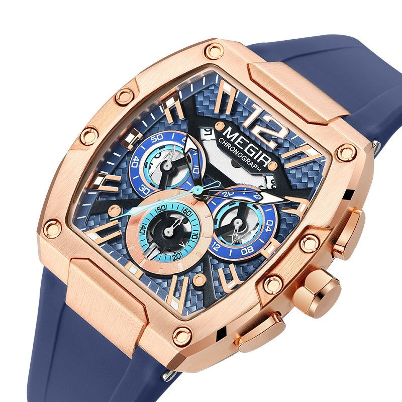 MEGIA Waterproof Luminous Fashion Sports Men's Watch