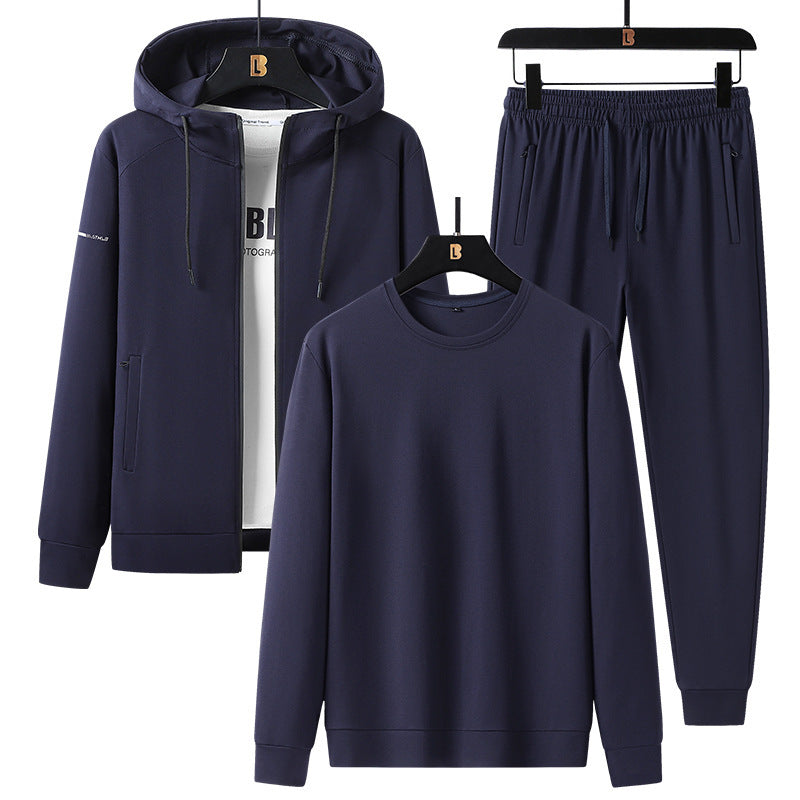 Spring And Autumn Men's 3Pcs sport set