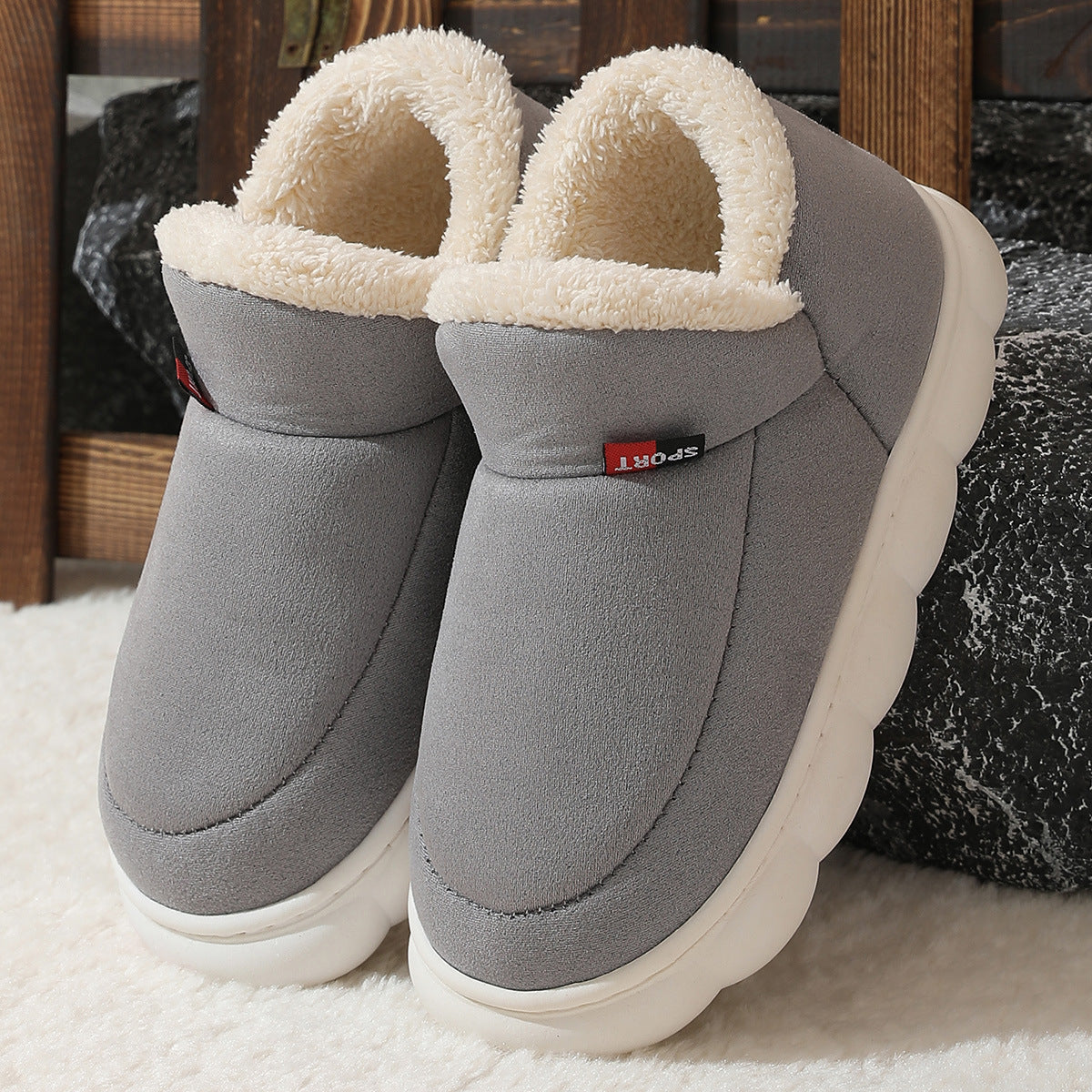 Plush Cotton Shoes