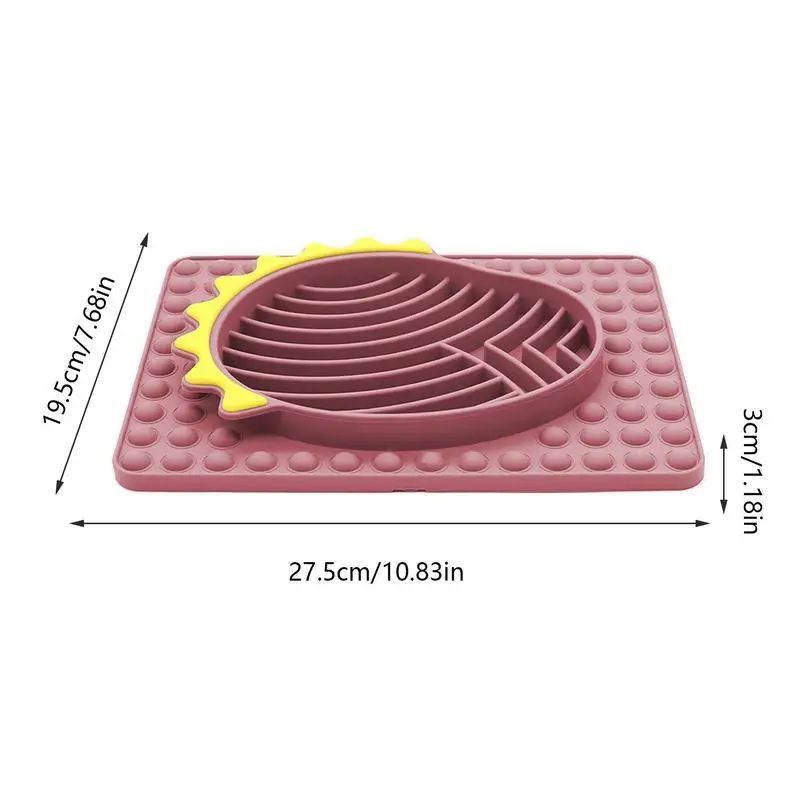 Slow Feeder Licking Mat For Pets