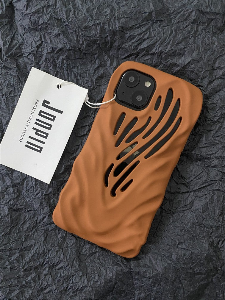 JONPIN Titanium Gray Wind Hollowed Out  Phone Cases