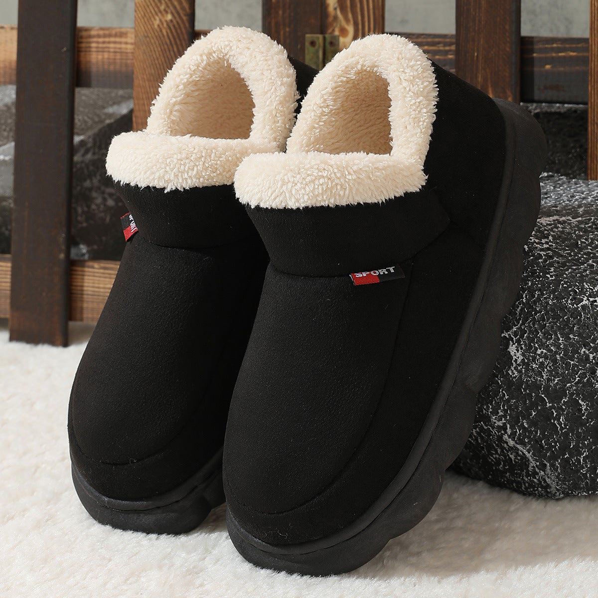 Plush Cotton Shoes