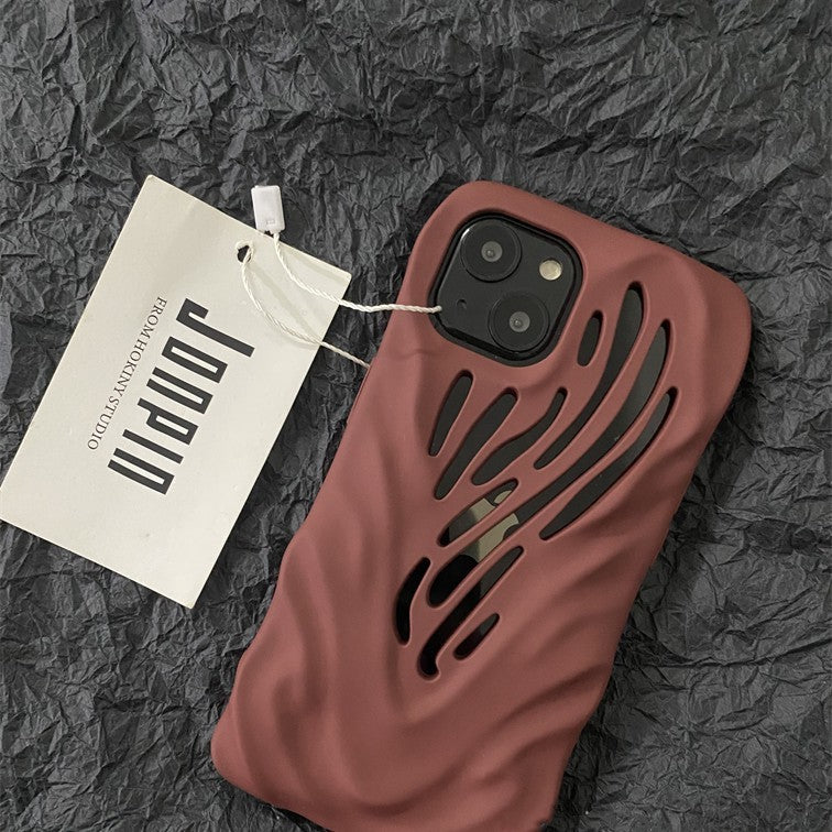 JONPIN Titanium Gray Wind Hollowed Out  Phone Cases