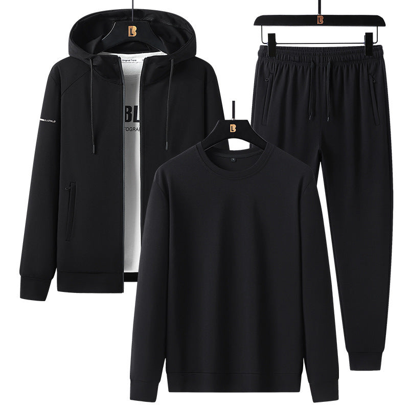 Spring And Autumn Men's 3Pcs sport set