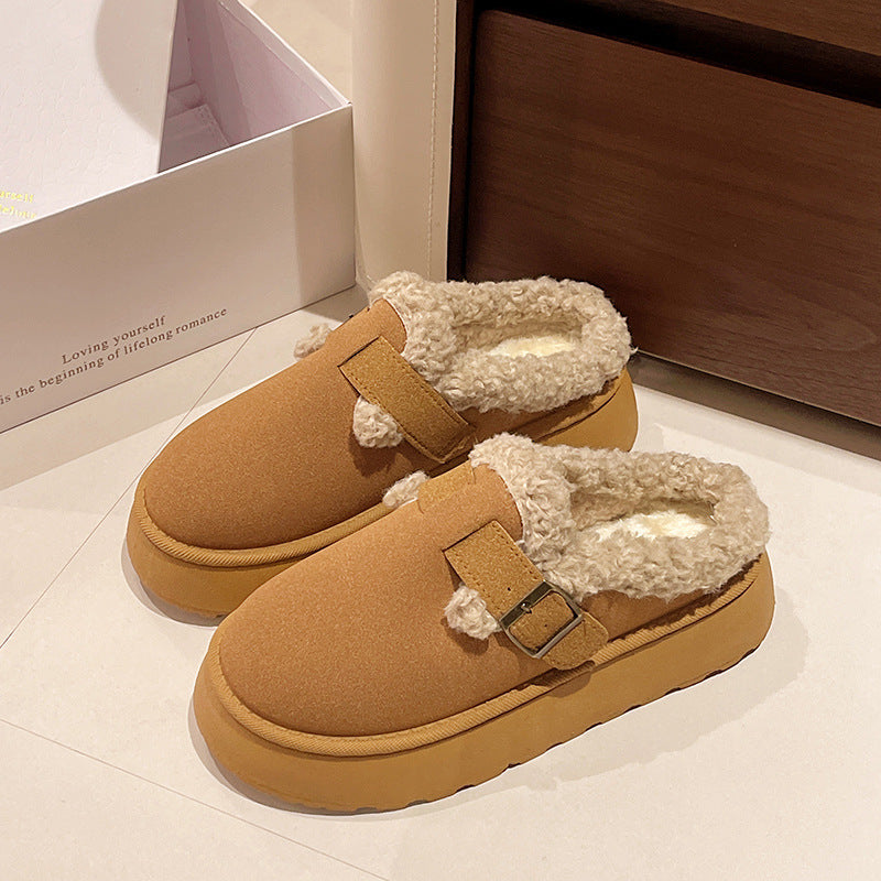 Luxury Plush Bean Shoes