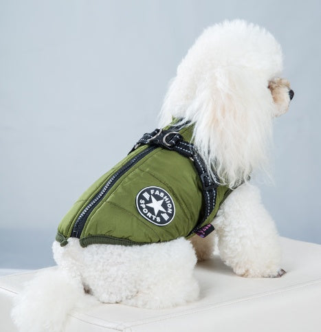 Warm Dog Cotton-padded jacket