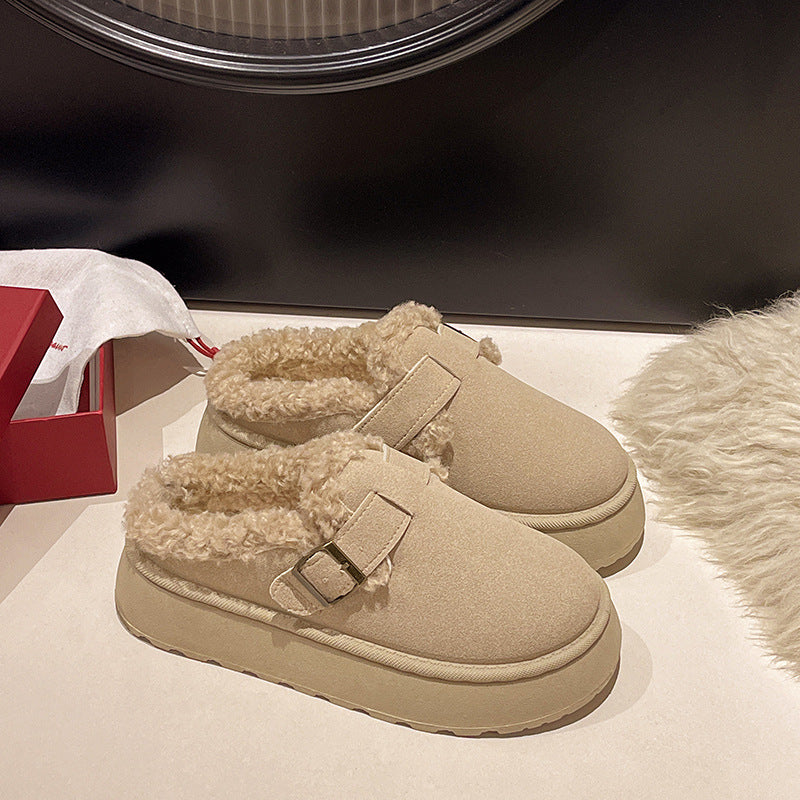 Luxury Plush Bean Shoes